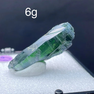 Natural Rare Brazil Vivianite Blue ironearth Mineral Specimen Healing Quartz Crystals Stone Rock Gemstone Box Size 50X50mm