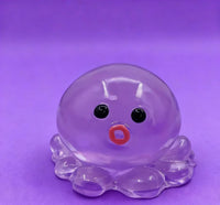 2Pcs Bubble Octopus Squishy Toy, Creative Stress Relief Fidget Toy for Kids (Purple)