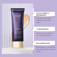 EELHOE 74mL Body Coverage Perfector, Even Skin Tone, Covering Tattoos, Universal For Face And Body, No Burden Makeup Effect