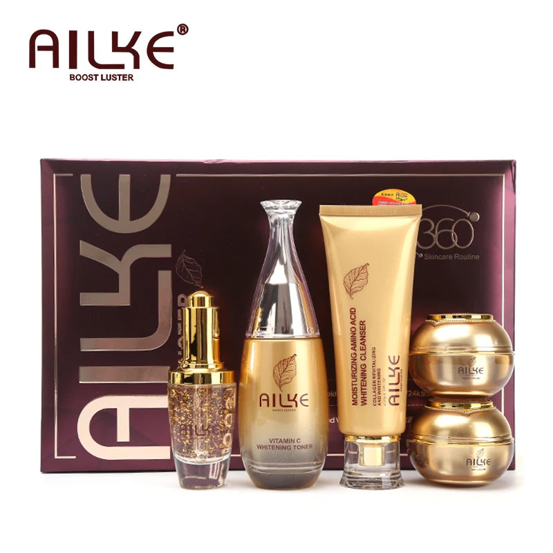 AILKE Whitening Dark Spots Remove Facial Skin Care Cream With Collagen, Reduce Freckles, Wrinkles, Women Premium Face Product