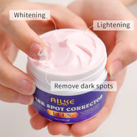 AILKE Stains Remover Face Cream With Glutathione, Lightening Facial Skin Care, Whitening, Reduce Dark Spots, For All Skin Types