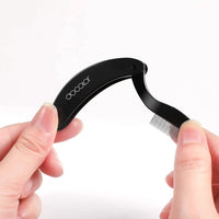 Foldable Eyelash Comb Separator Folding Lash Comb Eyebrow Mascara Applicator Eyelash Definer Arc Designed Cosmetic Brushes Tool