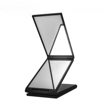 4 Way Mirror 360 Degree Handheld Desktop Portable Foldable Makeup Mirror For Self Hair Cutting Makeup Mirror Beauty Tool