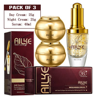 AILKE Whitening Dark Spots Remove Facial Skin Care Cream With Collagen, Reduce Freckles, Wrinkles, Women Premium Face Product