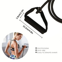 Resistance Bands with Handles – Home Gym Strength Training Set for Men & Women