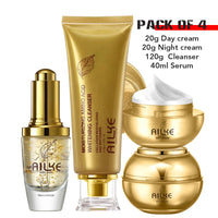 AILKE Whitening Dark Spots Remove Facial Skin Care Cream With Collagen, Reduce Freckles, Wrinkles, Women Premium Face Product