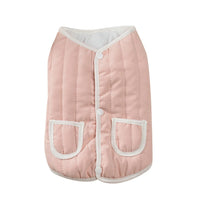 Pet Dog Coat Cotton Padded Puppy Vest Clothes for Small Medium Dogs Jacket with Pockets Coat French Bulldog Chihuahua Vest