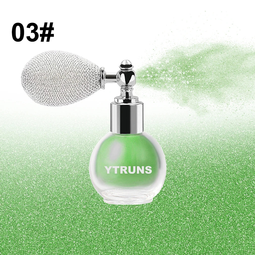 Star Glitter Spray, Body Makeup Highlighter, 3D Glitter Laser Fine Powder, Suitable For Performance And Dance, Clavicle And Body