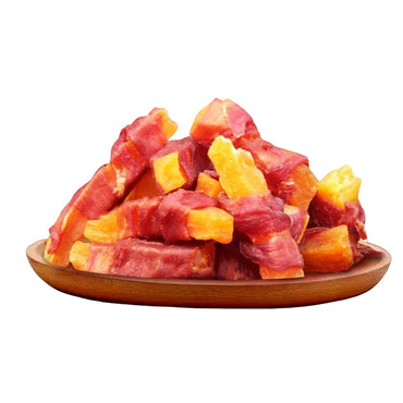 200g  Pet Snacks,Chicken Wrapped Sweet Potatos – Dog Chew Treats & Teeth Cleaning Snacks