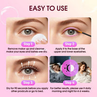 Lash Serum Nourishing Eyelash Enhancer Serum,Eyelash Growth Serum,Natural Ingredients,Longer and Thicker Eyelashes Cosmetics