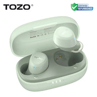 Refurbished TOZO TWS Earbuds in-Ear Wireless Bluetooth Headsets with With Mic Touch Control Sport Waterproof for Iphone Android
