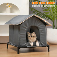 NewestStray Cat dog House Waterproof Outdoor Winter Warm Pet Cave Sleeping Beds Home Foldable Washable for Small Supplies