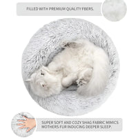 Winter Heated Constant Temperature Pet Bed 50CM Diameter Cat Bed Dog Bed USB Electric Blanket Small