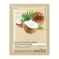 10pcs Botany & Fruit Sheet Mask Set | Hydrating and Refreshing Facial Skincare Variety Pack