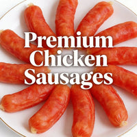 100g Chicken Sausage Dog Chew Sticks Tasty Dental Treats for Teeth Cleaning