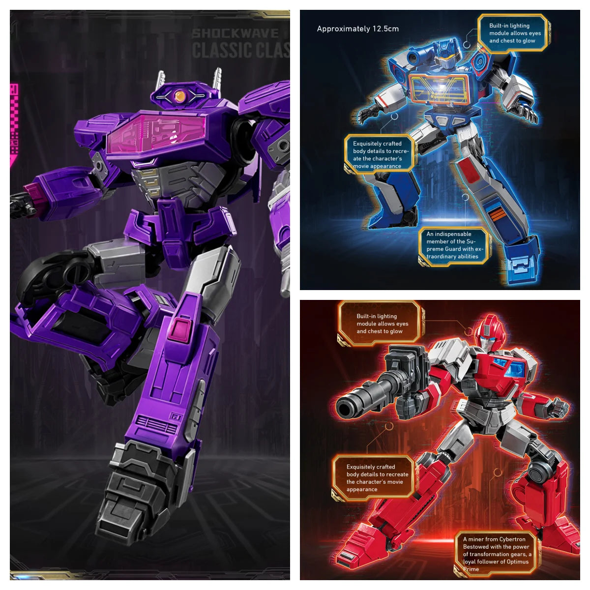 [Ship From US]HIPLAY Champion Series Transformers One - Soundwave Model Kit