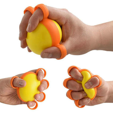 1PC Hand Therapy Ball,Finger Exercise Grip Strength Trainer for Rehabilitation,Arthritis,Elderly, Stress Relief  Muscle Recovery