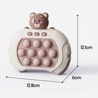 Mini Whack A Mole Game 4 Game Modes Creative Mole Attack Game Decompression Toys Hit The Gopher Game Machine for Kids Boys Girls
