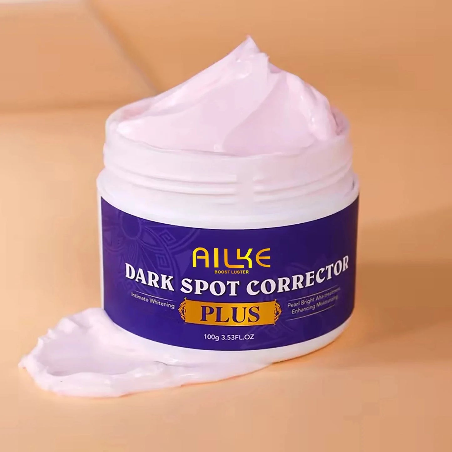 AILKE Stains Remover Face Cream With Glutathione, Lightening Facial Skin Care, Whitening, Reduce Dark Spots, For All Skin Types