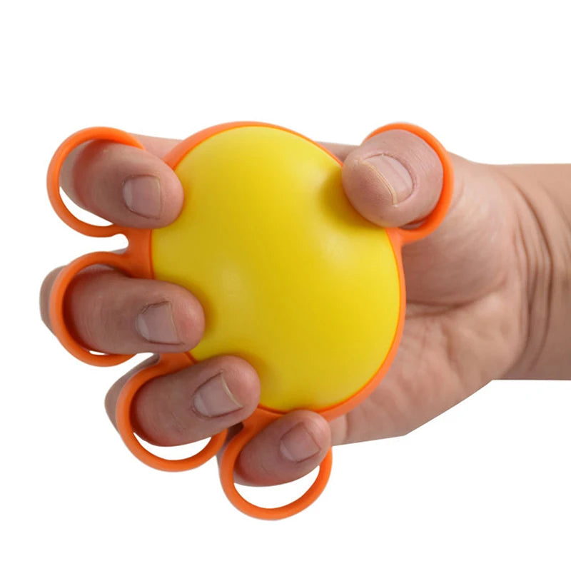 1PC Hand Therapy Ball,Finger Exercise Grip Strength Trainer for Rehabilitation,Arthritis,Elderly, Stress Relief  Muscle Recovery