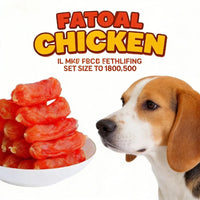 100g Chicken Sausage Dog Chew Sticks Tasty Dental Treats for Teeth Cleaning