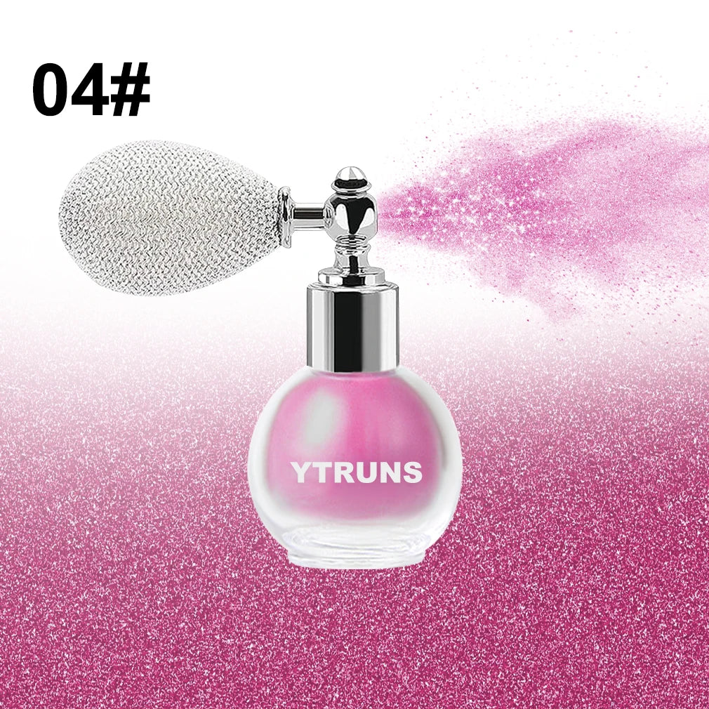 Star Glitter Spray, Body Makeup Highlighter, 3D Glitter Laser Fine Powder, Suitable For Performance And Dance, Clavicle And Body