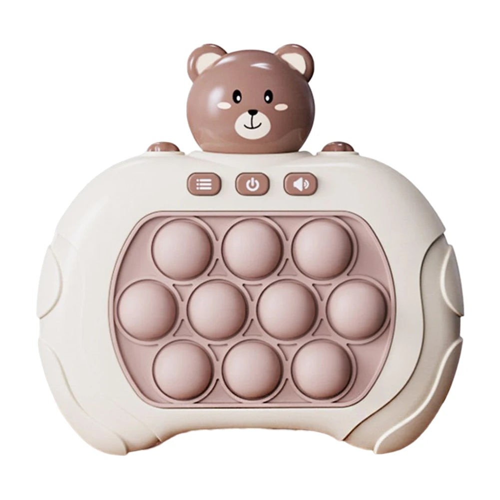 Mini Whack A Mole Game 4 Game Modes Creative Mole Attack Game Decompression Toys Hit The Gopher Game Machine for Kids Boys Girls