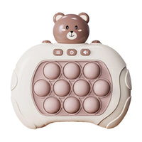 Mini Whack A Mole Game 4 Game Modes Creative Mole Attack Game Decompression Toys Hit The Gopher Game Machine for Kids Boys Girls