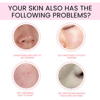 EELHOE CC Cream Waterproof Brightening Moisturizing Foundation Concealer Oil-Control Sunscreen SPF 50 Long Lasting Makeup Base
