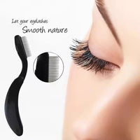 Foldable Eyelash Comb Separator Folding Lash Comb Eyebrow Mascara Applicator Eyelash Definer Arc Designed Cosmetic Brushes Tool