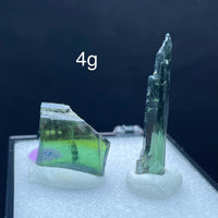 Natural Rare Brazil Vivianite Blue ironearth Mineral Specimen Healing Quartz Crystals Stone Rock Gemstone Box Size 50X50mm