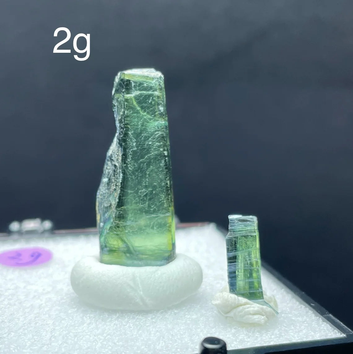 Natural Rare Brazil Vivianite Blue ironearth Mineral Specimen Healing Quartz Crystals Stone Rock Gemstone Box Size 50X50mm