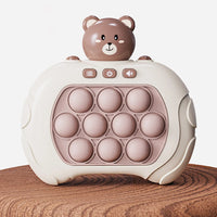 Mini Whack A Mole Game 4 Game Modes Creative Mole Attack Game Decompression Toys Hit The Gopher Game Machine for Kids Boys Girls