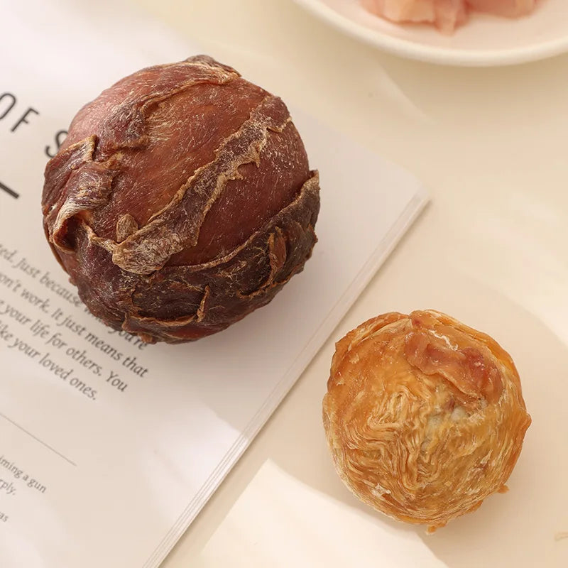 Chicken Meatball Dog Chew Treats – 200g, Tasty & Nutritious, Promotes Dental Health