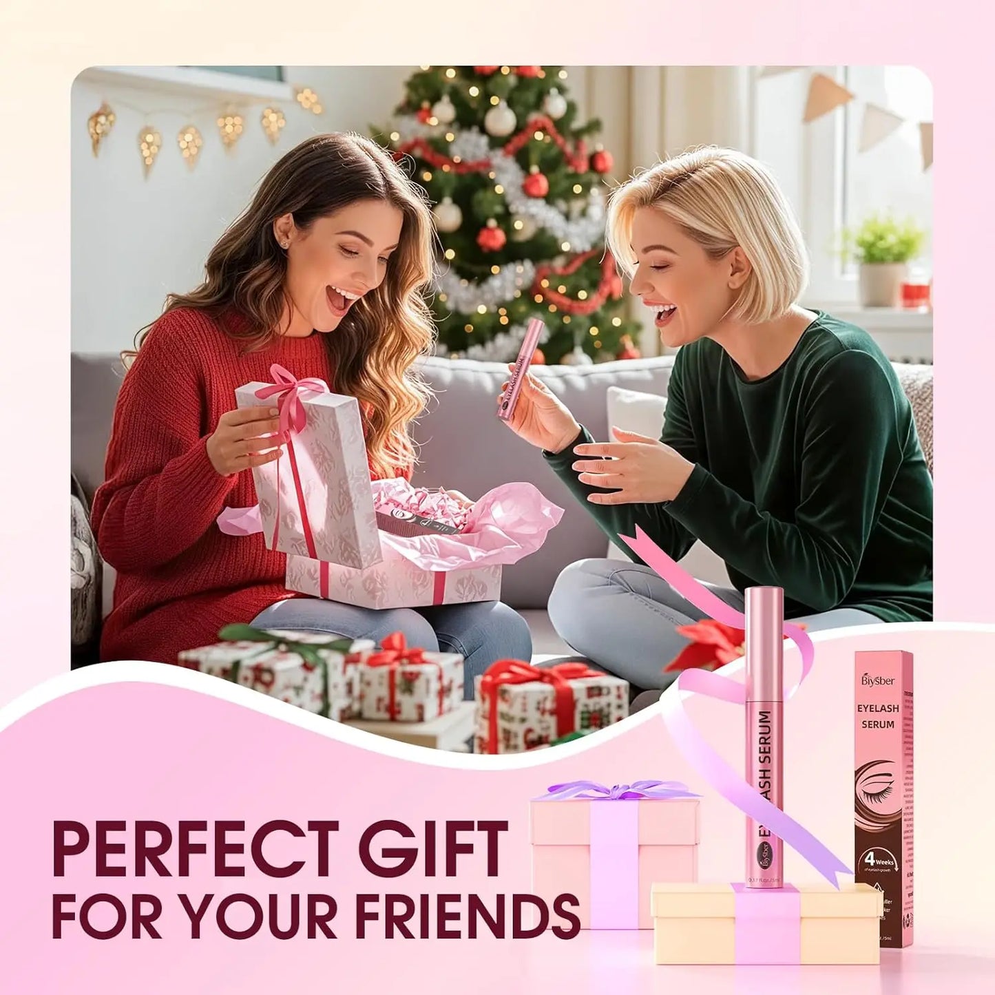 Lash Serum Nourishing Eyelash Enhancer Serum,Eyelash Growth Serum,Natural Ingredients,Longer and Thicker Eyelashes Cosmetics