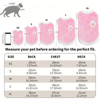 1pc Adorable Autumn and Winter Cat Winter Clothes,Thickened Vest for Warmth,Anti-Fall Design for Puppies,Kittens,and Small Pets