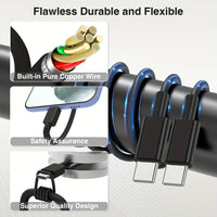 2Pack 45W For Samsung Super Fast Charger Block &6.6FT USBC Cable For Galaxy S24 Ultra/S24+/S23 S22 S21 Ultra/Plus, IPad Pro/Air