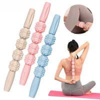 Muscle Roller Stick Handheld Fascia Tool, Body Roller for Muscles Deep Tissue, Massage Stick Roller for Shin Splints, Back,Thigh