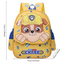 Paw Patrol Cartoon Backpack Skye Chase Cute Nylon Backpack for Boys and Girls Casual Shoulder Bag A Surprise Gift for Children