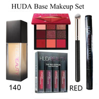 34ml Flawless HUDA 9 Color Foundation Matte Concealer Nourishing Long-Lasting Facial Base Makeup Conceale Breathable Cosmetic