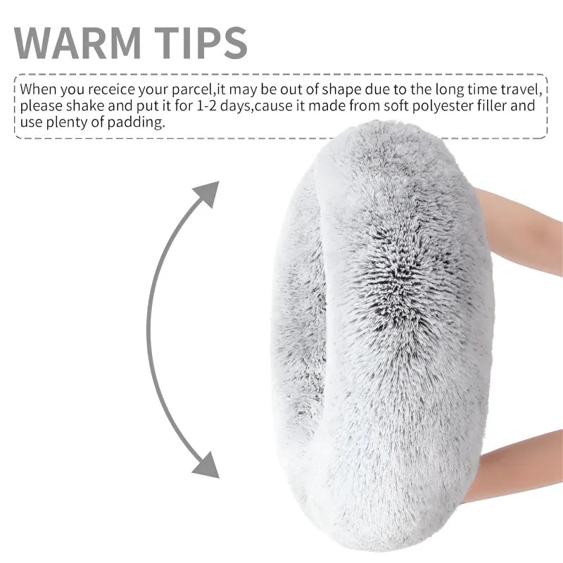 Winter Heated Constant Temperature Pet Bed 50CM Diameter Cat Bed Dog Bed USB Electric Blanket Small