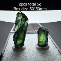 Natural Rare Brazil Vivianite Blue ironearth Mineral Specimen Healing Quartz Crystals Stone Rock Gemstone Box Size 50X50mm