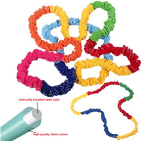 Elastic Rope Loop Kindergarten Outdoor Sport Toys - Team Cooperation Training Equipment Southeast Northwest Running Kids Game